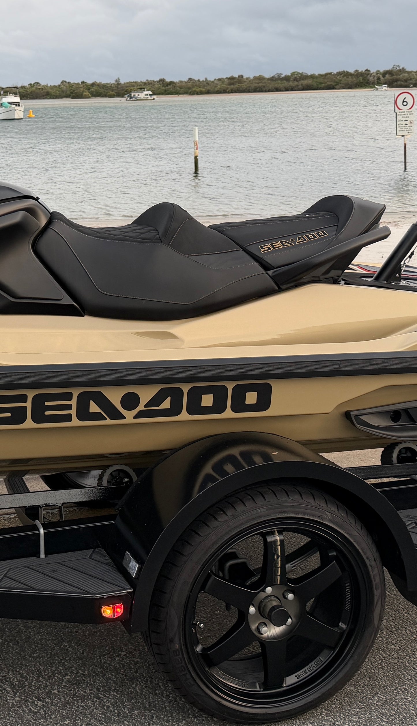 Full Custom Trimmed Seat Covers - Seadoo, Yamaha & Kawasaki